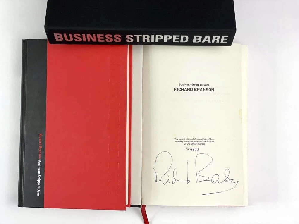 RICHARD BRANSON SIGNED AUTOGRAPH 