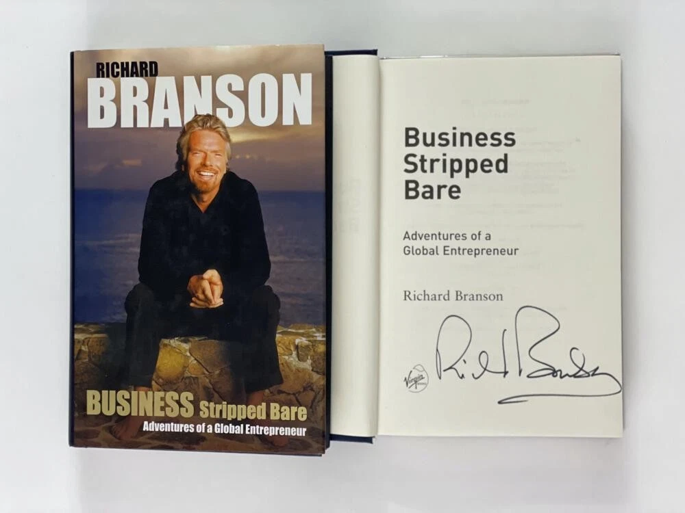 RICHARD BRANSON SIGNED AUTOGRAPH 
