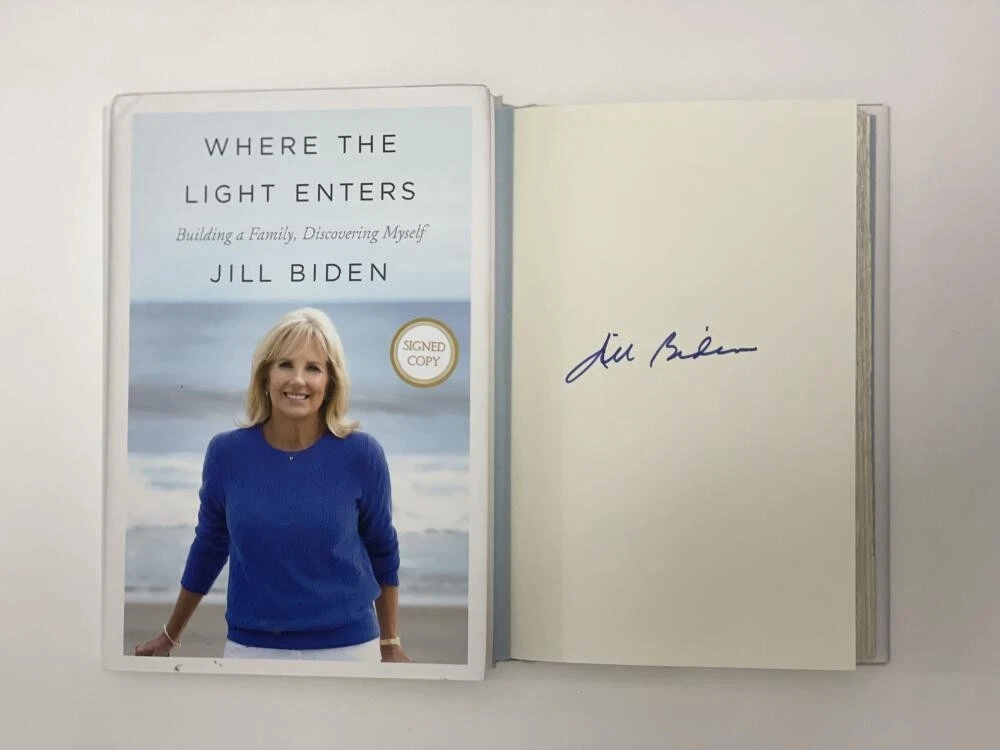 FIRST LADY JILL BIDEN SIGNED AUTOGRAPH 