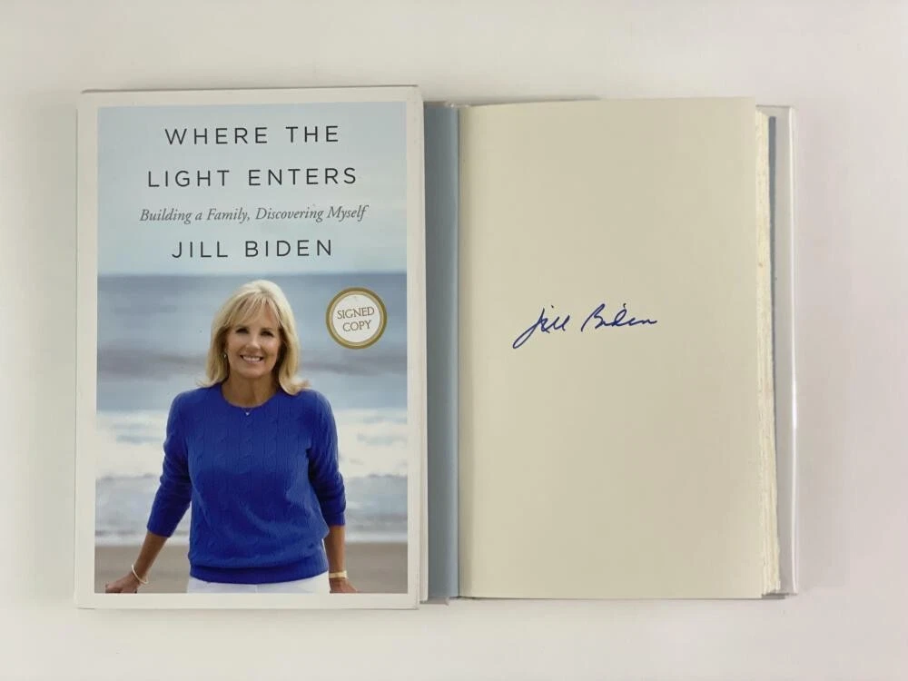 JILL BIDEN SIGNED AUTOGRAPH 