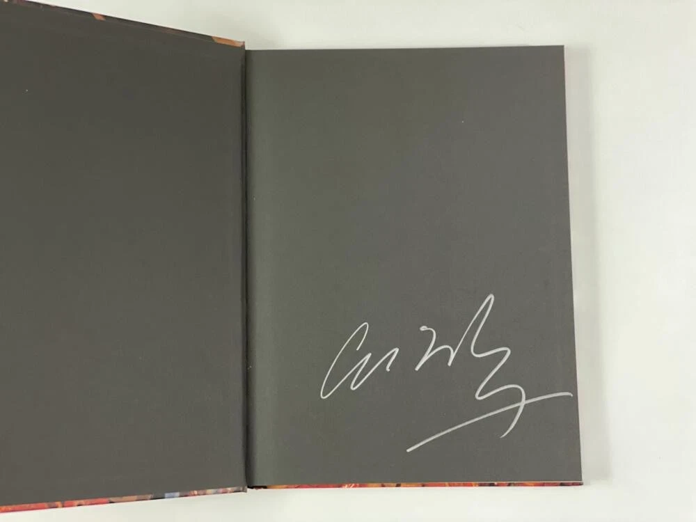 DALE CHIHULY SIGNED AUTOGRAPH 