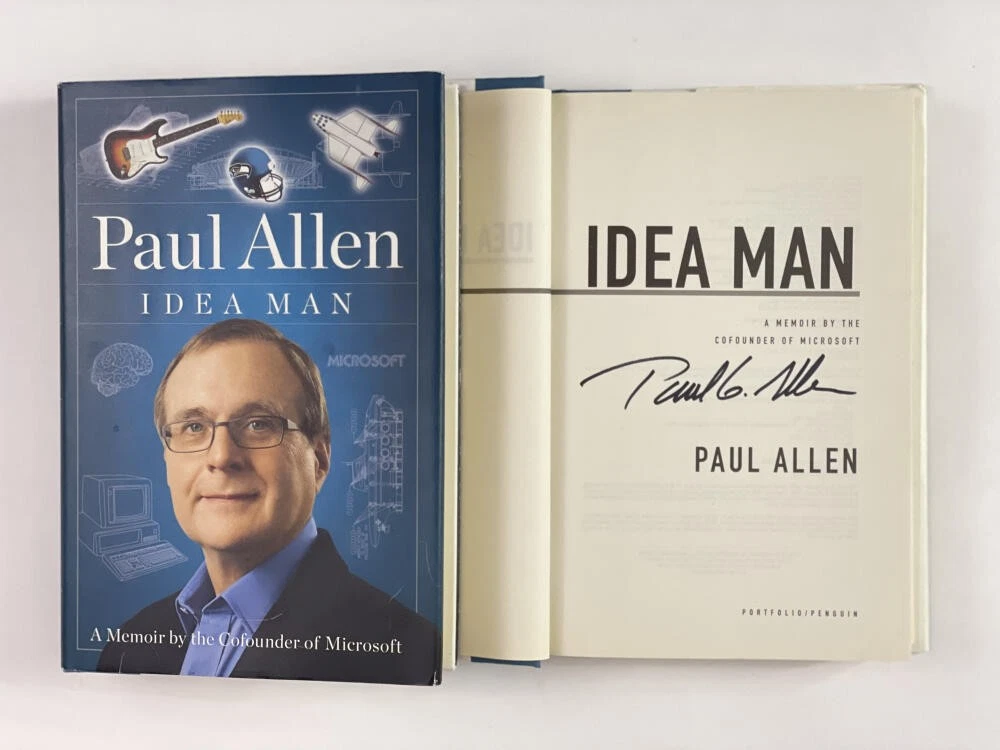 PAUL ALLEN SIGNED AUTOGRAPH 
