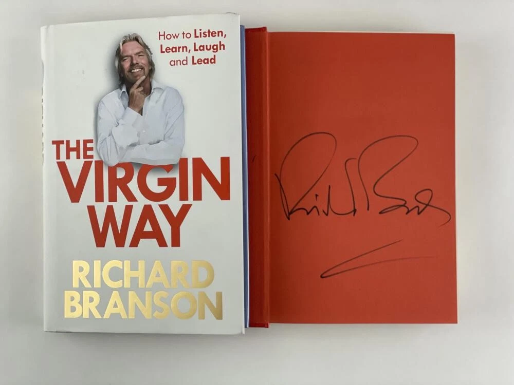 RICHARD BRANSON SIGNED AUTOGRAPH 