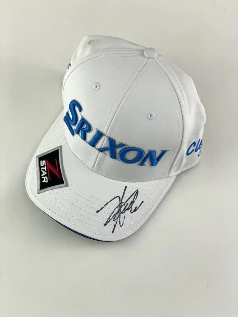 HIDEKI MATSUYAMA SIGNED AUTOGRAPH SRIXON HAT - 2021 MASTERS CHAMPION, VERY RARE!