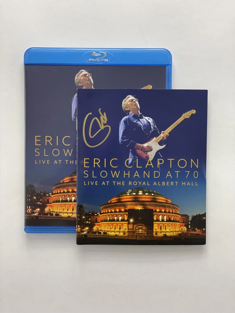 ERIC CLAPTON SIGNED AUTOGRAPH SLOWHAND AT 70 BLUE-RAY CREAM THE YARDBIRDS - ACOA