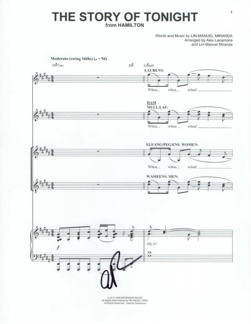 ANTHONY RAMOS SIGNED AUTOGRAPH 