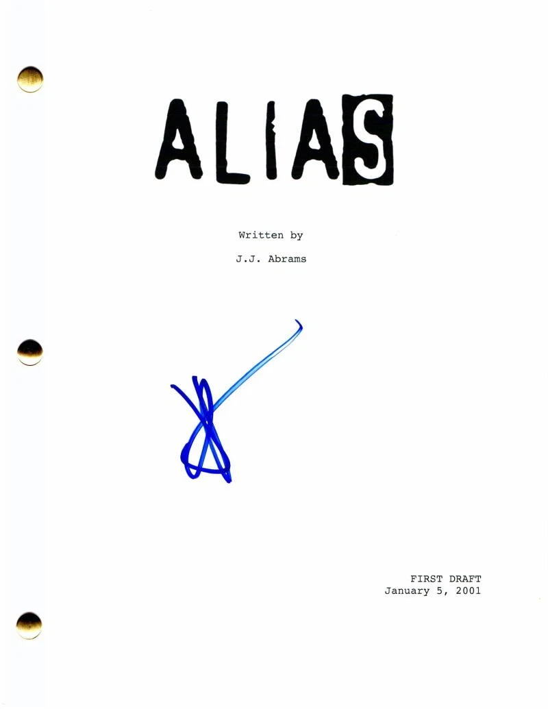 JJ ABRAMS SIGNED AUTOGRAPH ALIAS FULL PILOT SCRIPT - STAR WARS, FELICITY, LOST