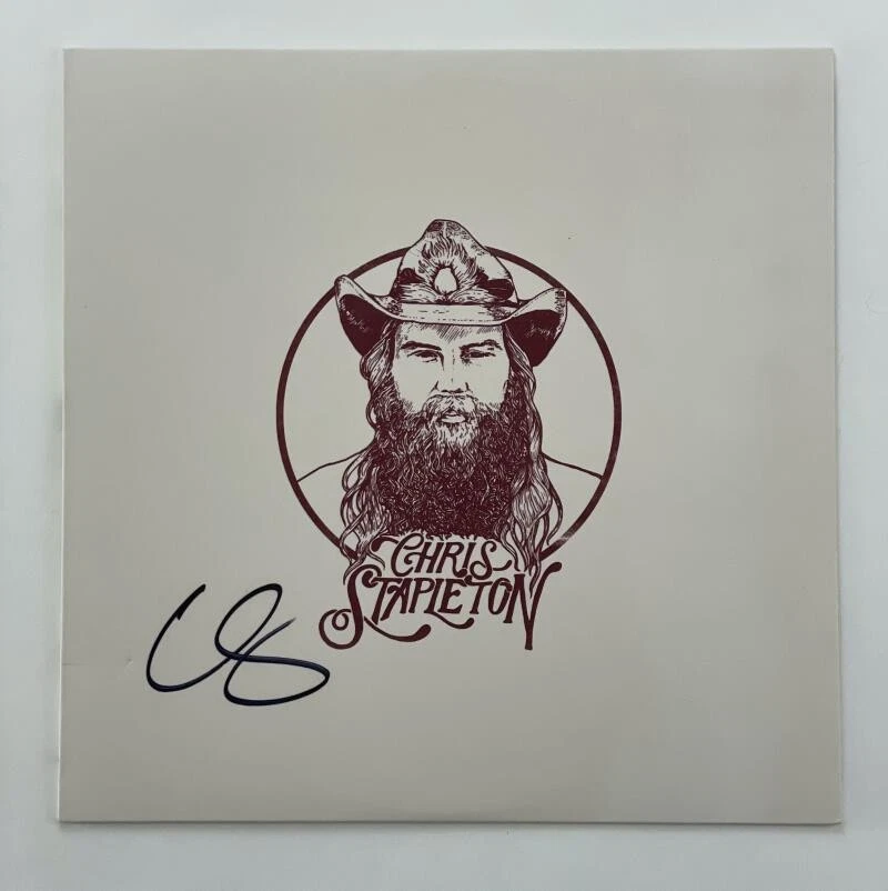 CHRIS STAPLETON SIGNED AUTOGRAPH ALBUM VINYL RECORD FROM A ROOM: VOLUME 1 JSA