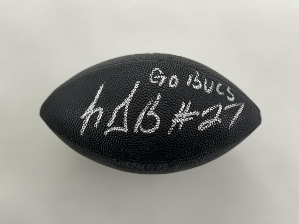 LEGARRETTE BLOUNT SIGNED AUTOGRAPH MINI NFL FOOTBALL - TAMPA BAY BUCCANEERS INSC