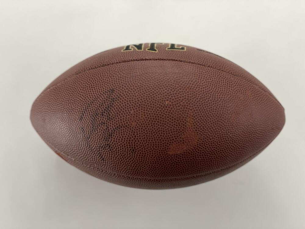 PEYTON MANNING SIGNED AUTOGRAPH FULL SIZE FOOTBALL - INDIANAPOLIS COLTS STAR PSA