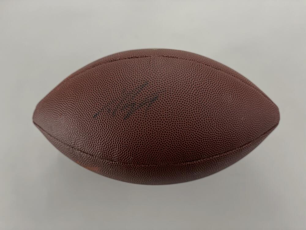 DREW BREES SIGNED AUTOGRAPH FULL SIZE FOOTBALL - NEW ORLEANS SAINTS LEGEND PSA