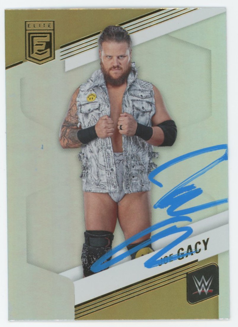 Joe Gacy WWE Authentic Signed 2023 Panini Donruss Elite #7 Card BAS #BS86790