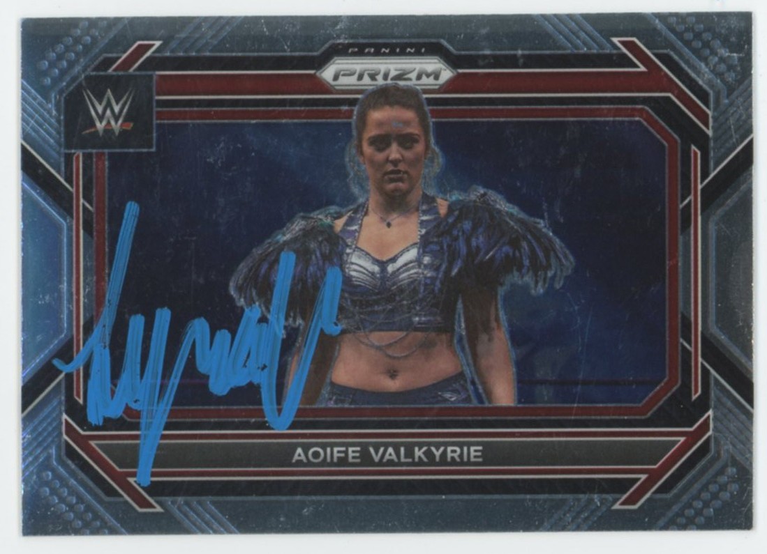 AOIFE VALKYRIE WWE AUTHENTIC SIGNED 2023 PANINI PRIZM #66 CARD BAS #BS86721 COLLECTIBLE MEMORABILIA
