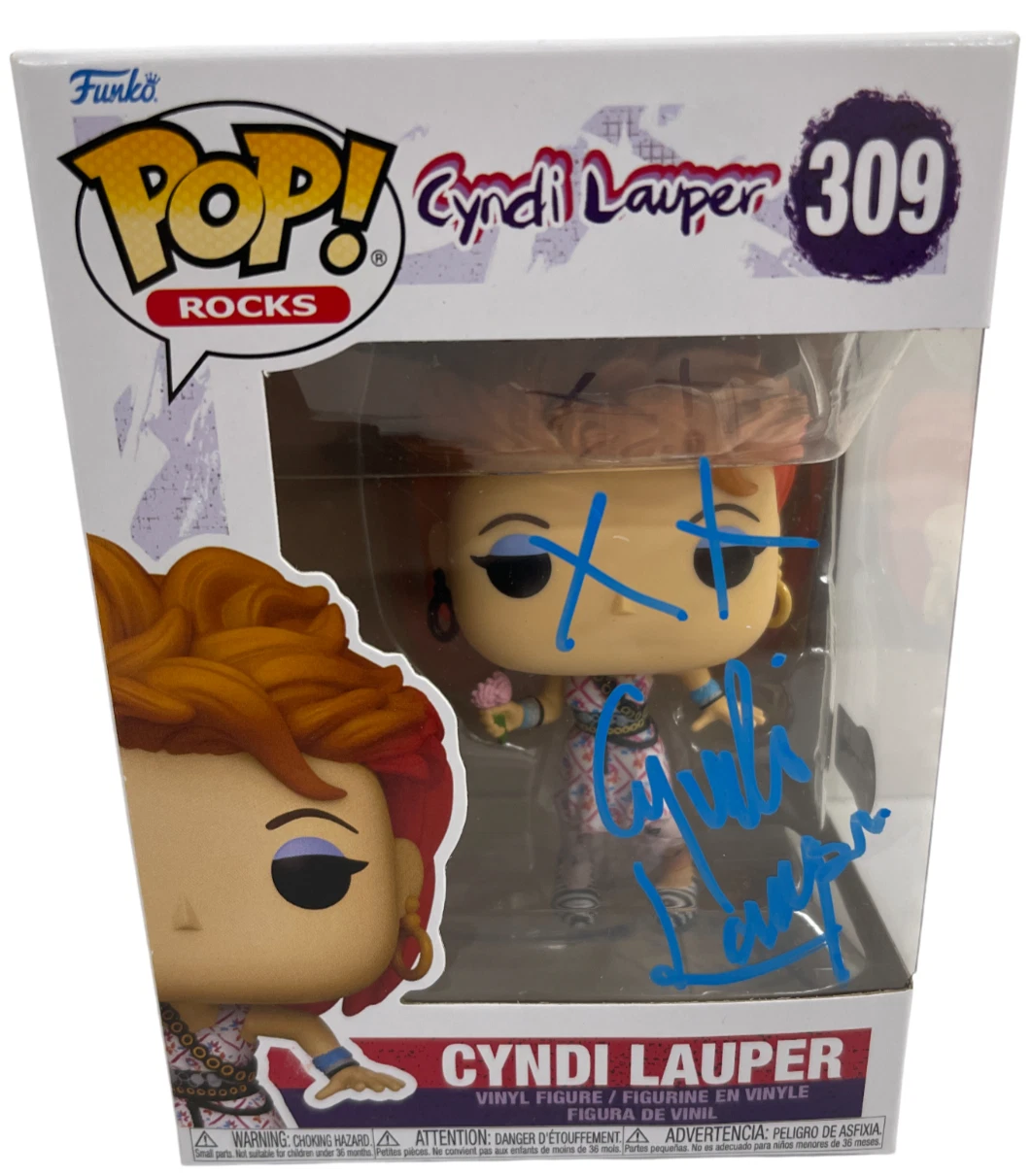 Cyndi Lauper Signed Pop Rocks Funko Authentic Autograph Beckett