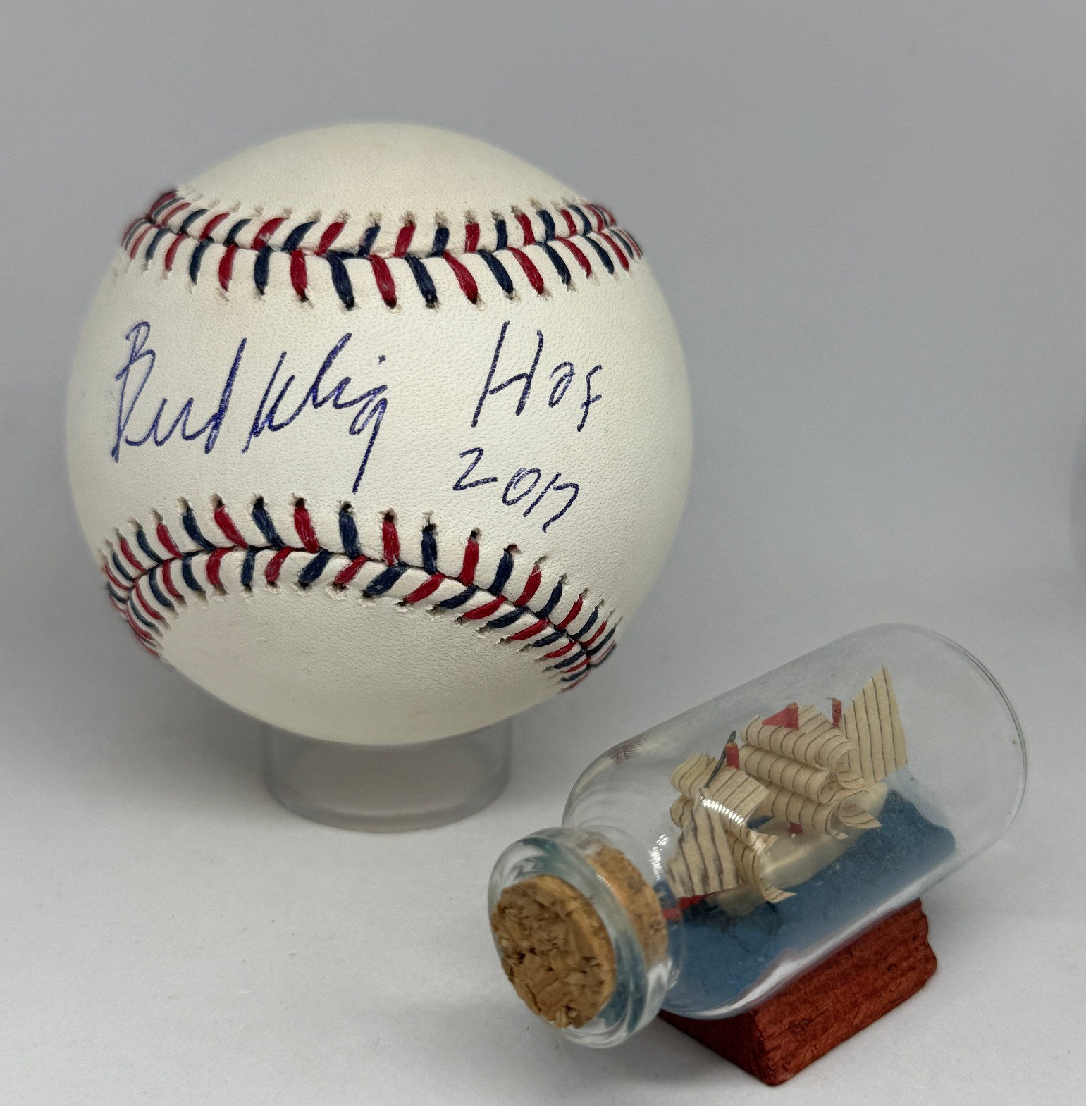 Bud Selig signed Rawlings All Star Game Baseball JSA COA Inscribed HOF A4064