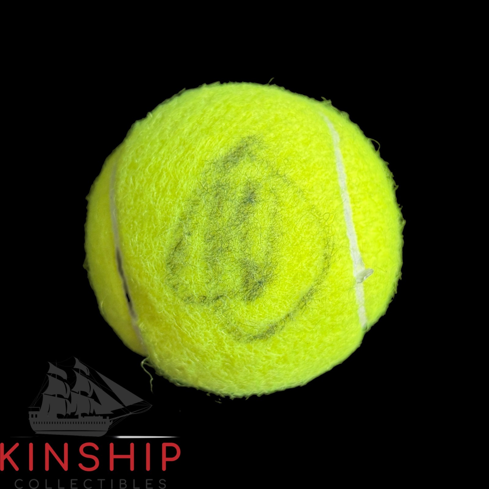 Novak Djokovic signed Wilson Tennis Ball JSA COA Rare Bold Auto A4113