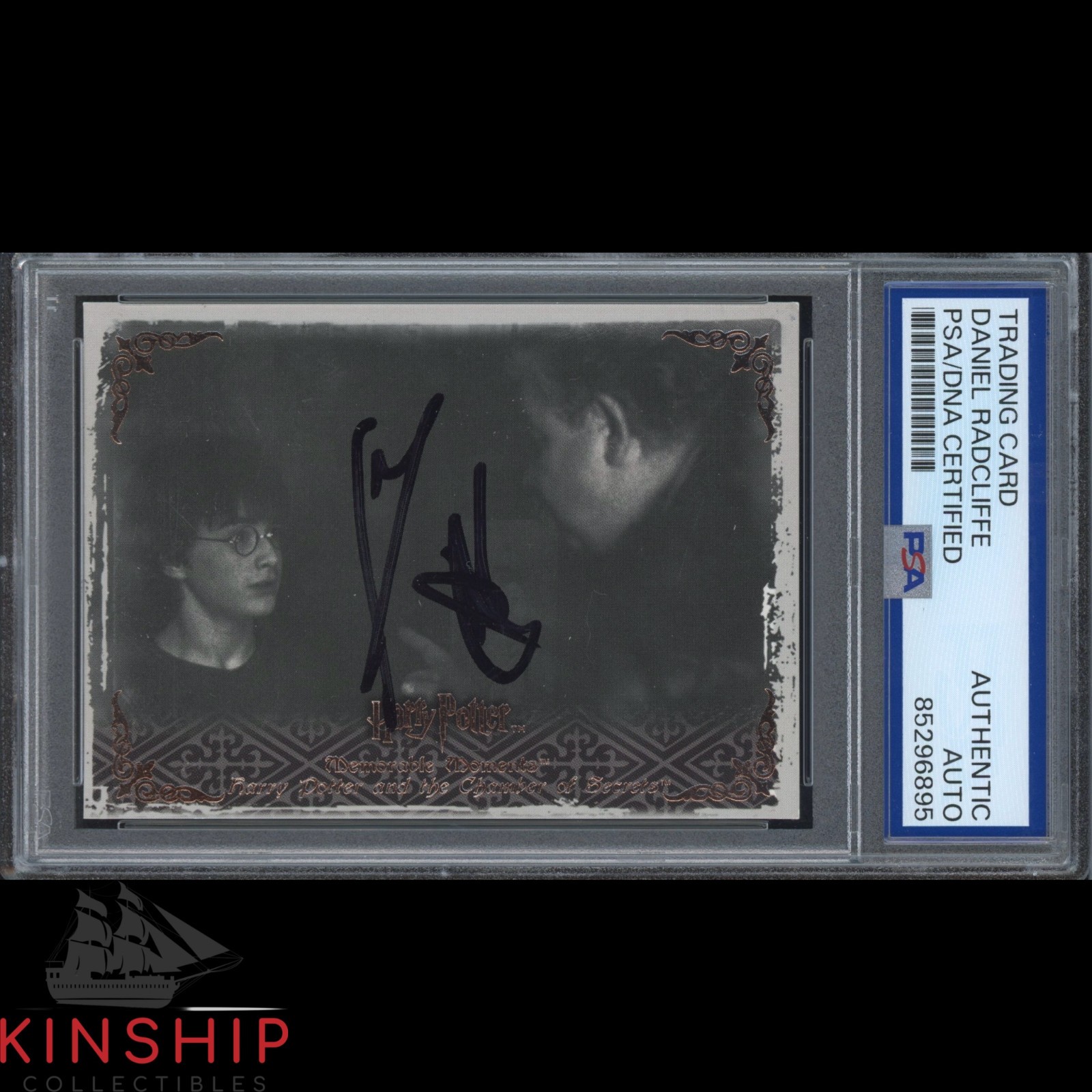 Daniel Radcliffe signed Artbox Trading Card PSA DNA Slab Harry Potter Auto 5125