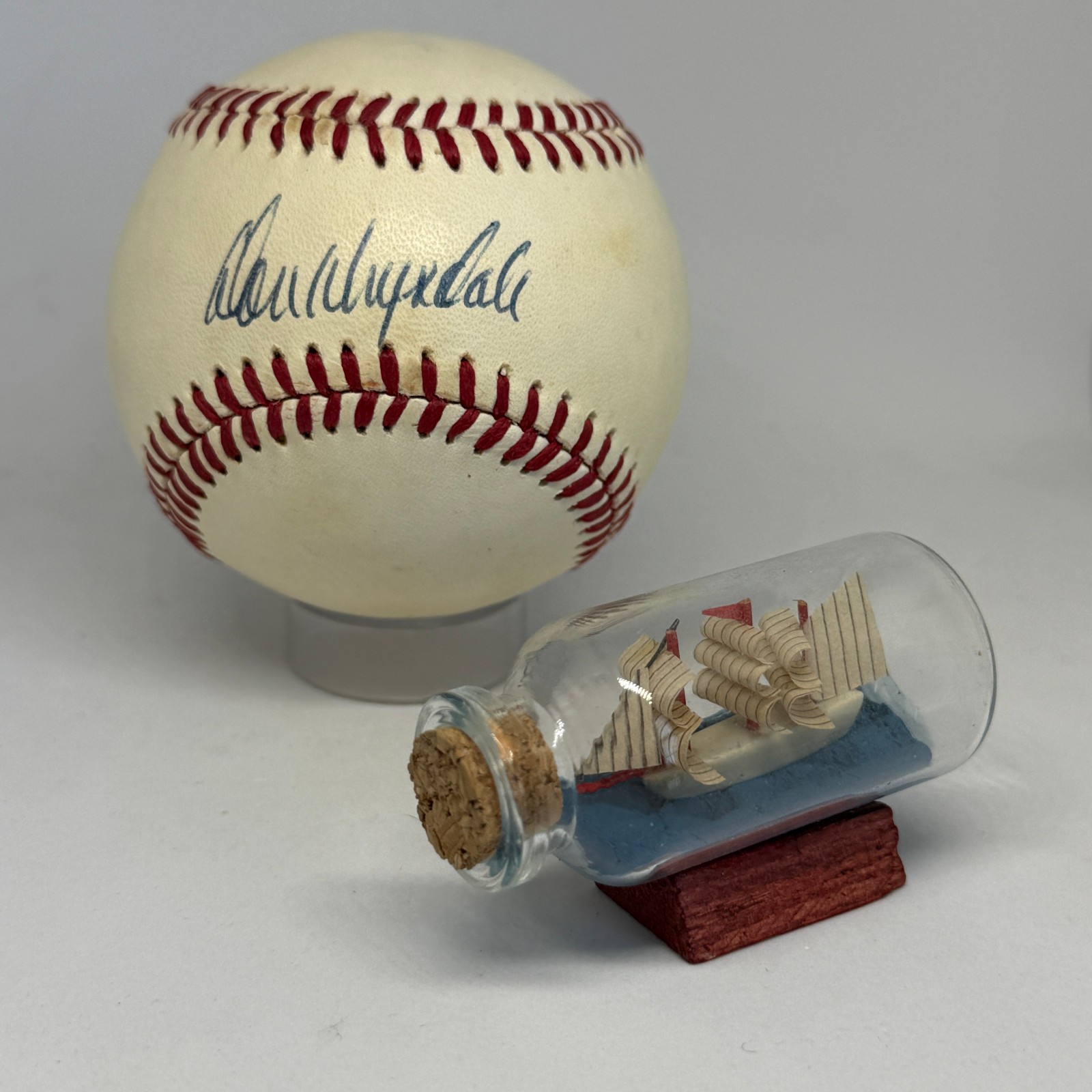 Don Drysdale signed Rawlings ONL Baseball JSA COA Dodgers HOF Auto Cy A4140