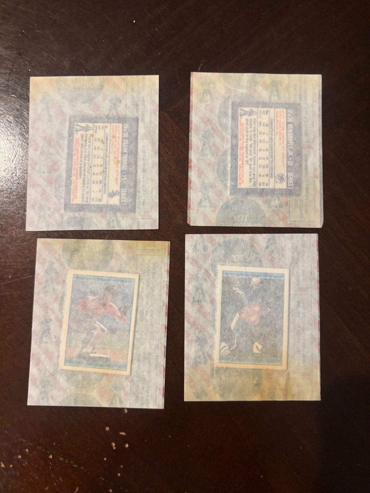 1992 Donruss Crackerjack Sealed 4 Frank Thomas Cal Ripken Jr Ken Griffey Jr Lot