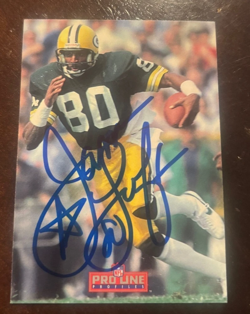 1993 Pro Line Profiles #543 James Lofton signed autographed card PACKERS