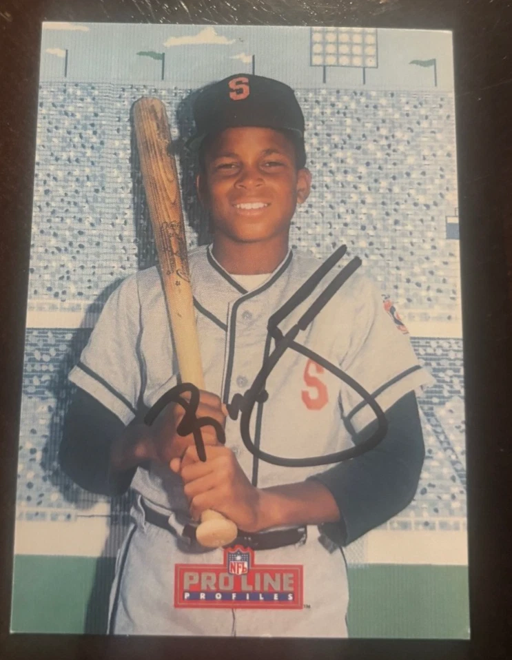 1992 Pro Line Profiles Ronnie Lott signed autographed card Football Card #2