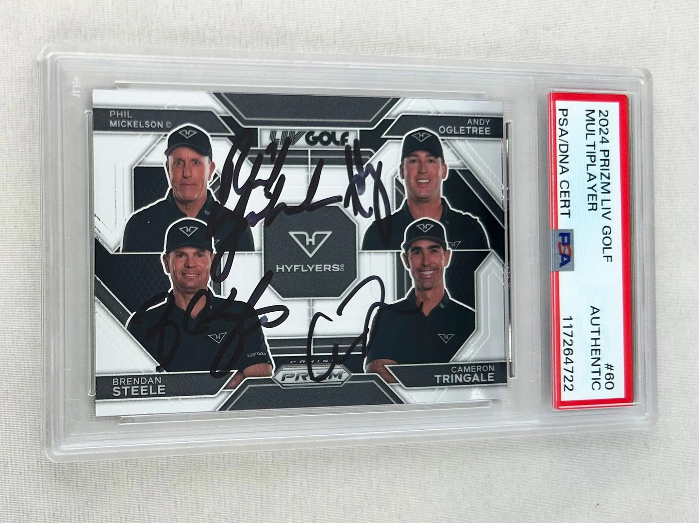 2024 Prizm Liv Golf Hiflyers Signed Card #650 Phil Mickelson Ogletree Steele ...