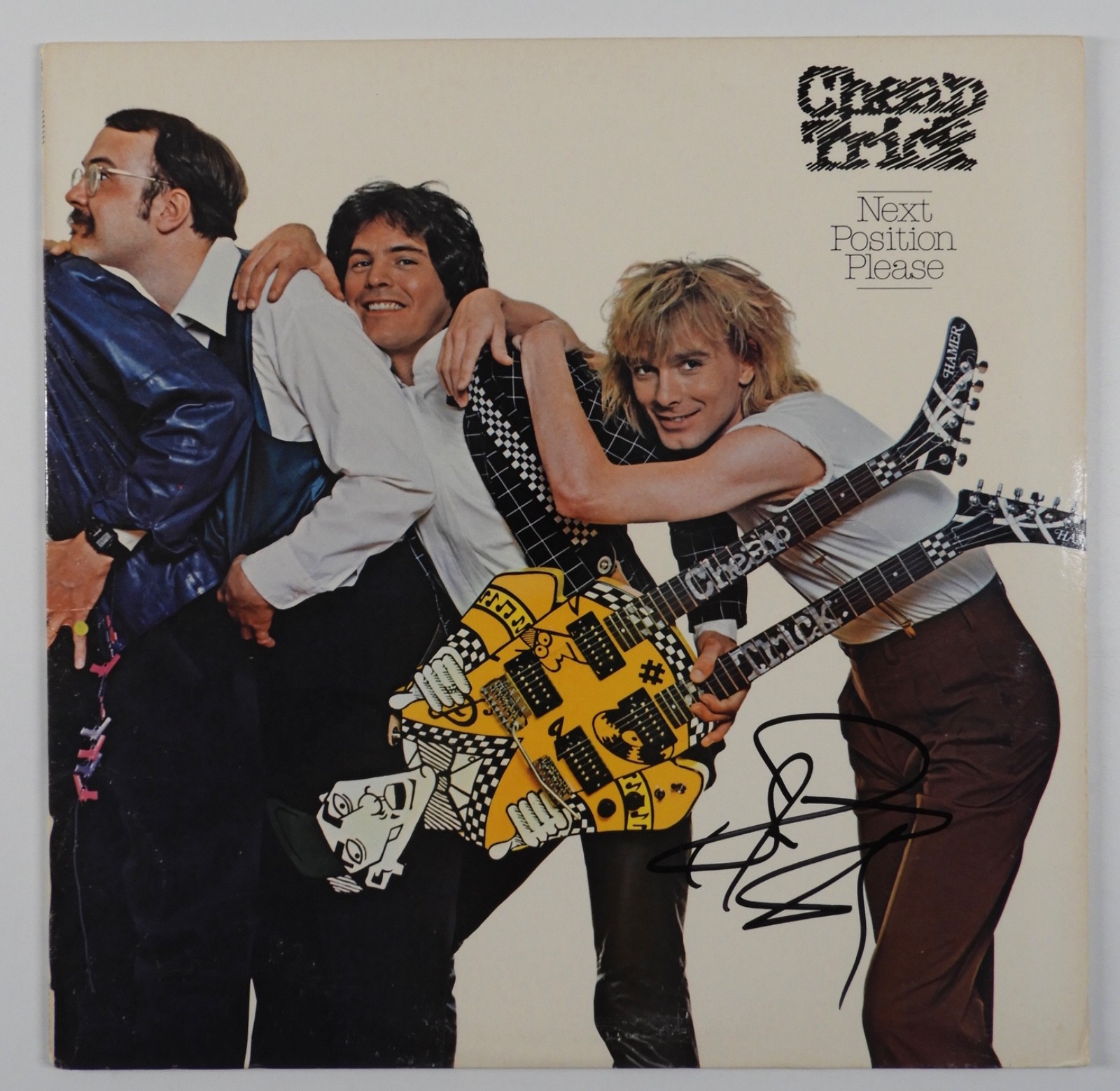 Cheap Trick JSA Signed Autograph Album Record Vinyl Next Position Please