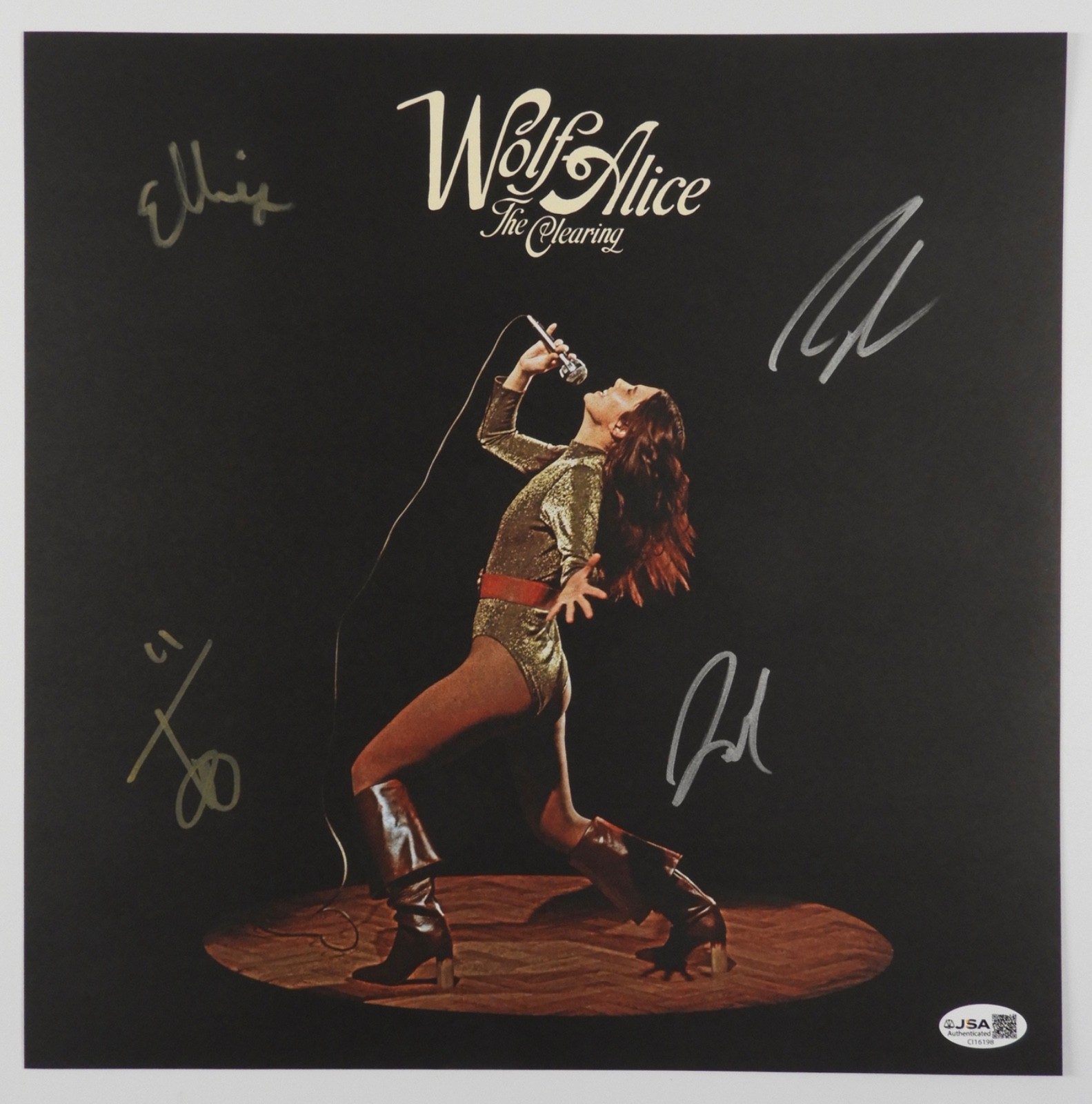 Wolf Alice JSA Signed Autograph Album Record Vinyl The Clearing