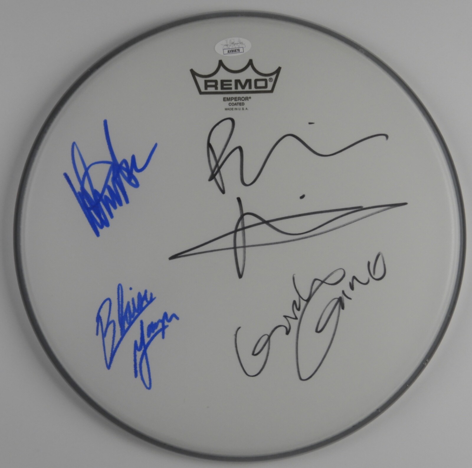 Violent Femmes JSA Fully Signed Autograph Drum Head