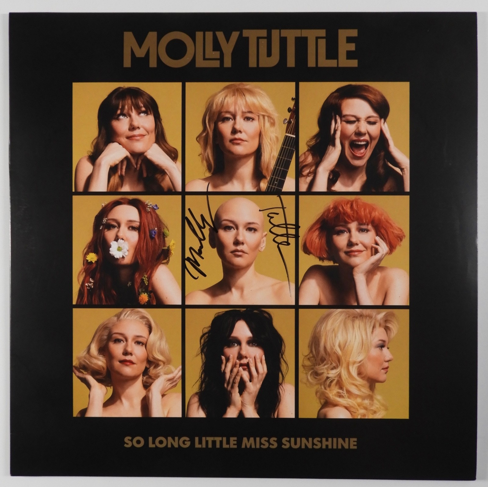 Molly Tuttle JSA Fully Signed Autograph Record Album Vinyl So Long Miss Sunshine