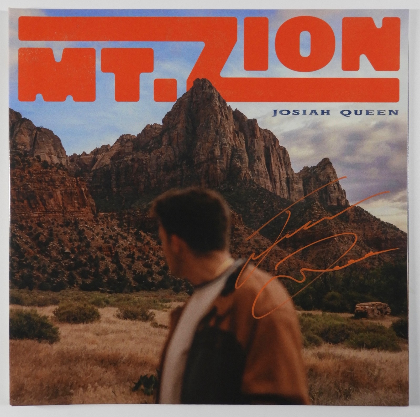 Josiah Queen JSA Fully Signed Autograph Record Album Vinyl Mt. Zion