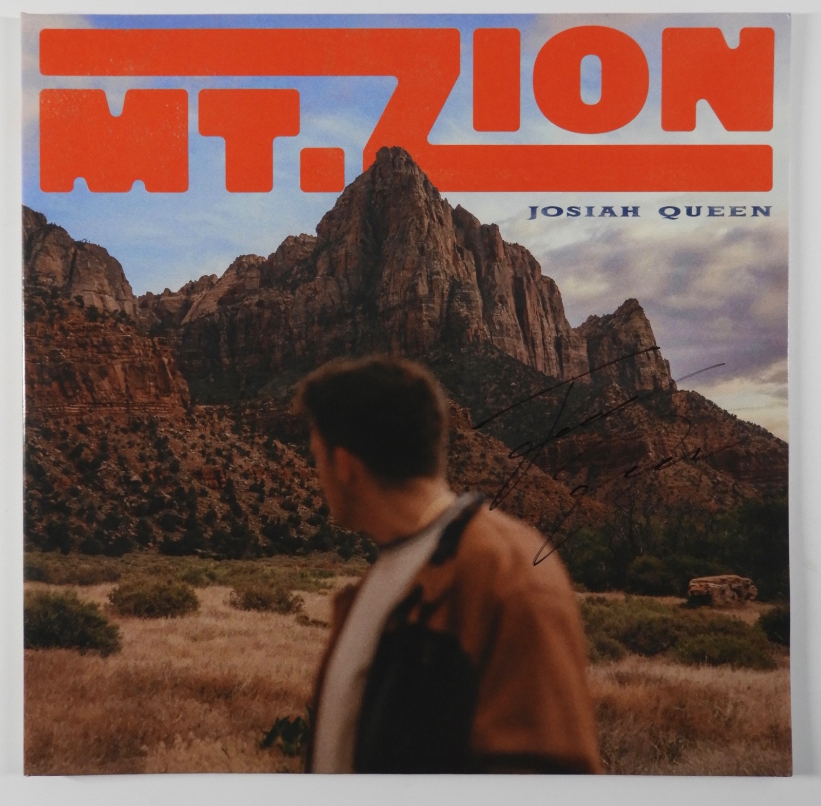 Josiah Queen JSA Fully Signed Autograph Record Album Vinyl Mt. Zion