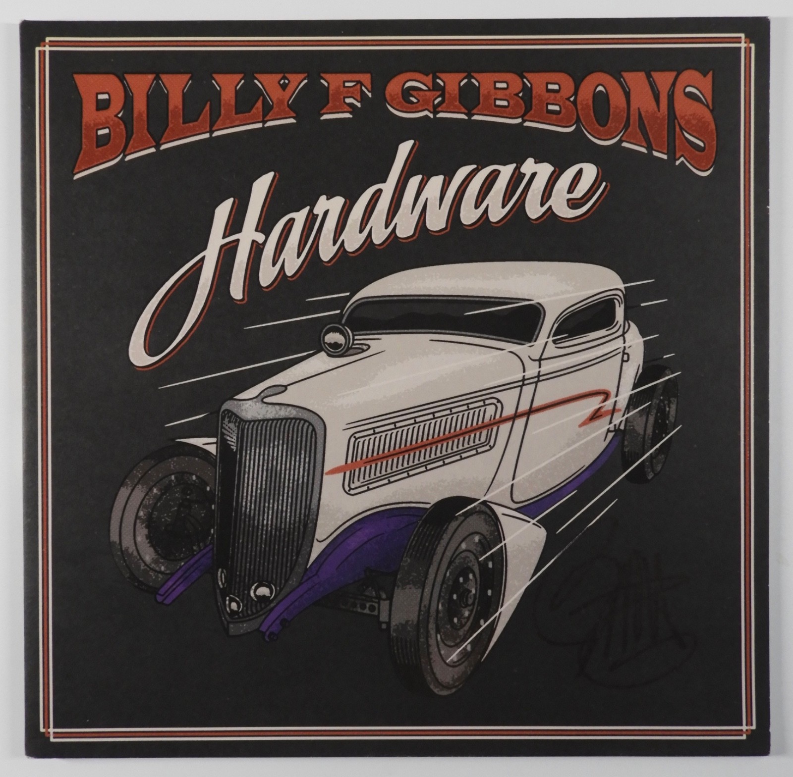 Billy Gibbons JSA Signed Autograph Record Album Vinyl Hardware