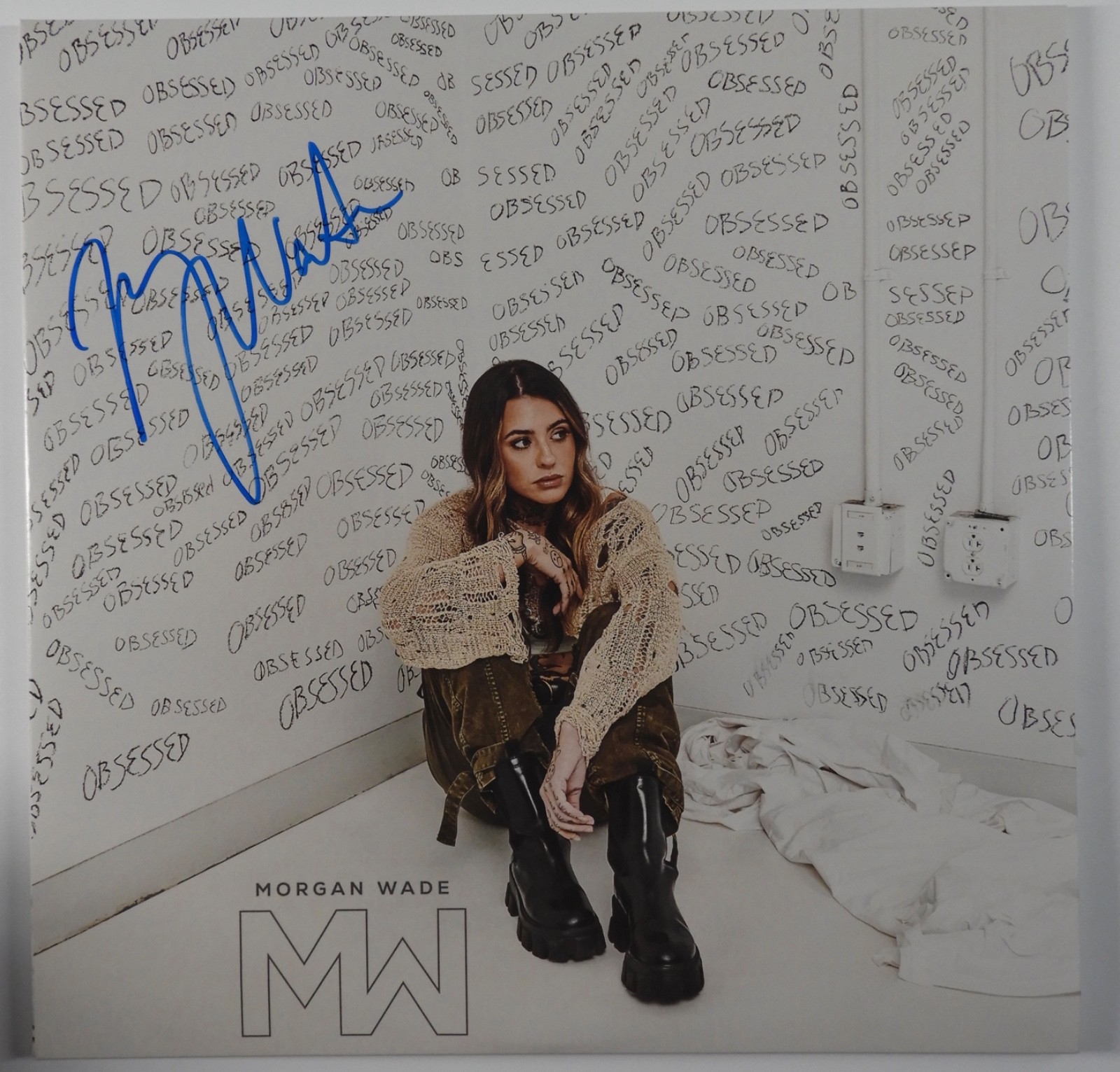 Morgan Wade JSA Signed Autograph Record Album Obsessed
