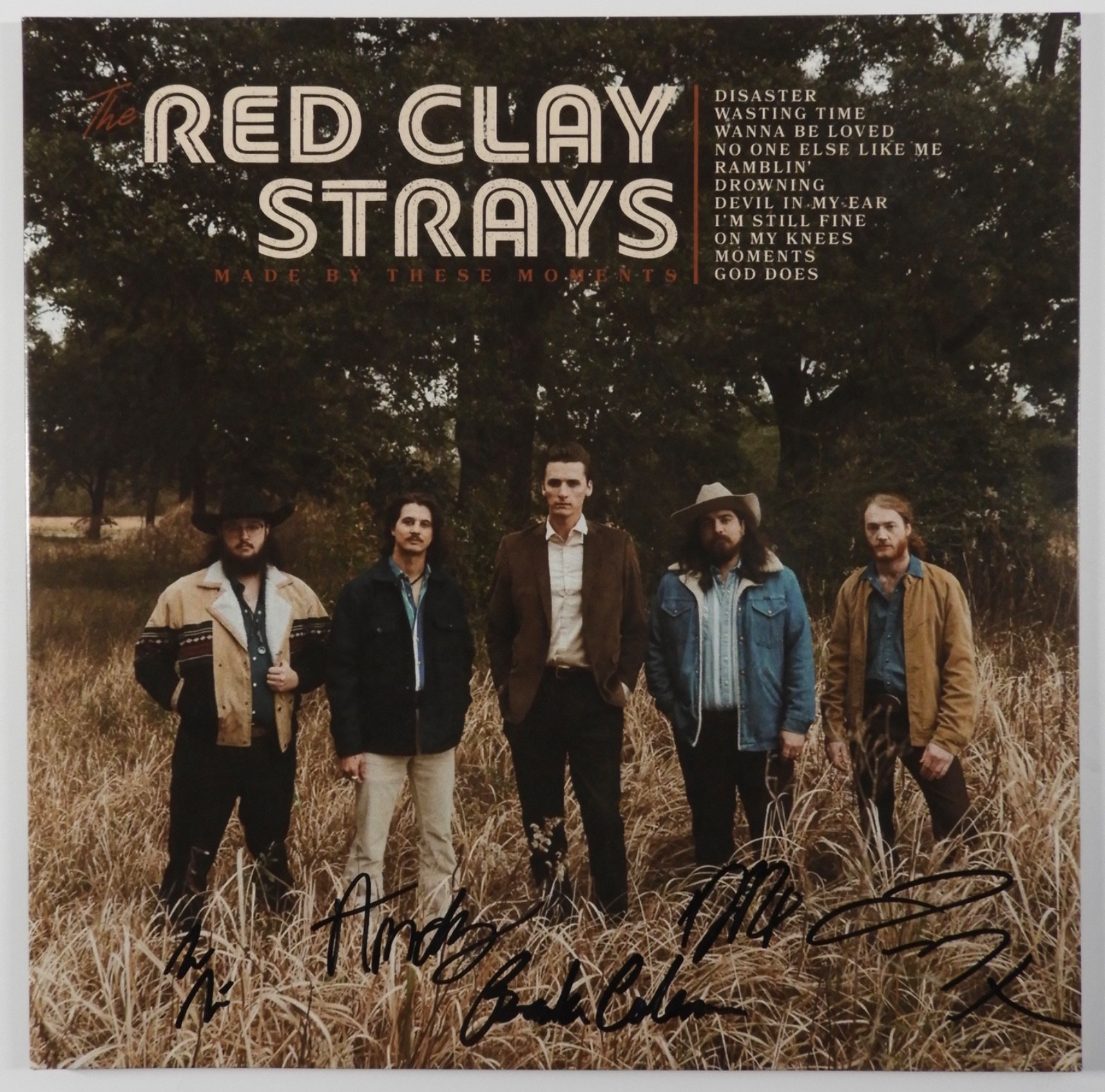 The Red Clay Strays Fully JSA Autograph Signed Album Vinyl Record