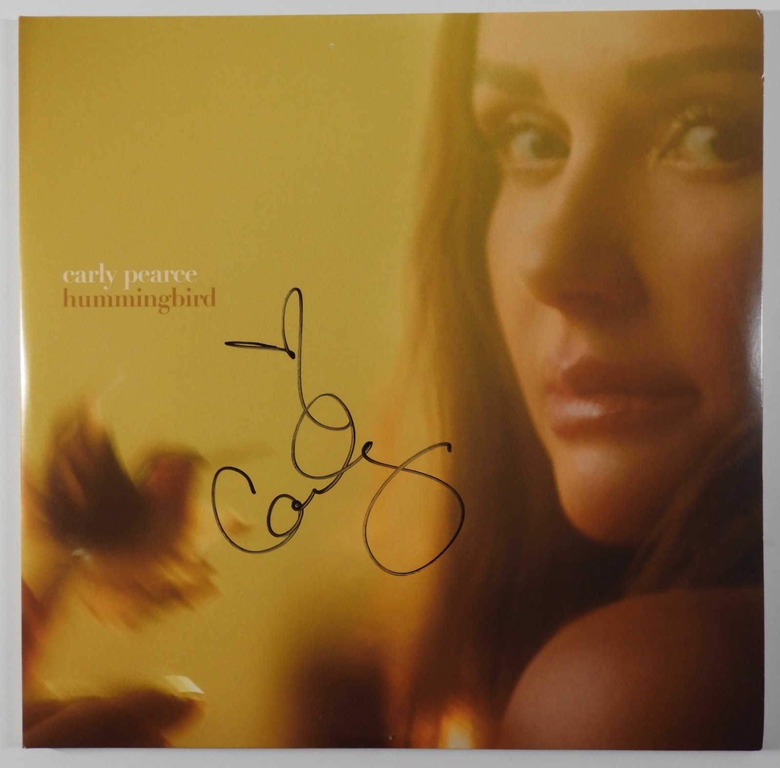 Carly Pearce Fully JSA Autograph Signed Album Vinyl Record Hummingbird