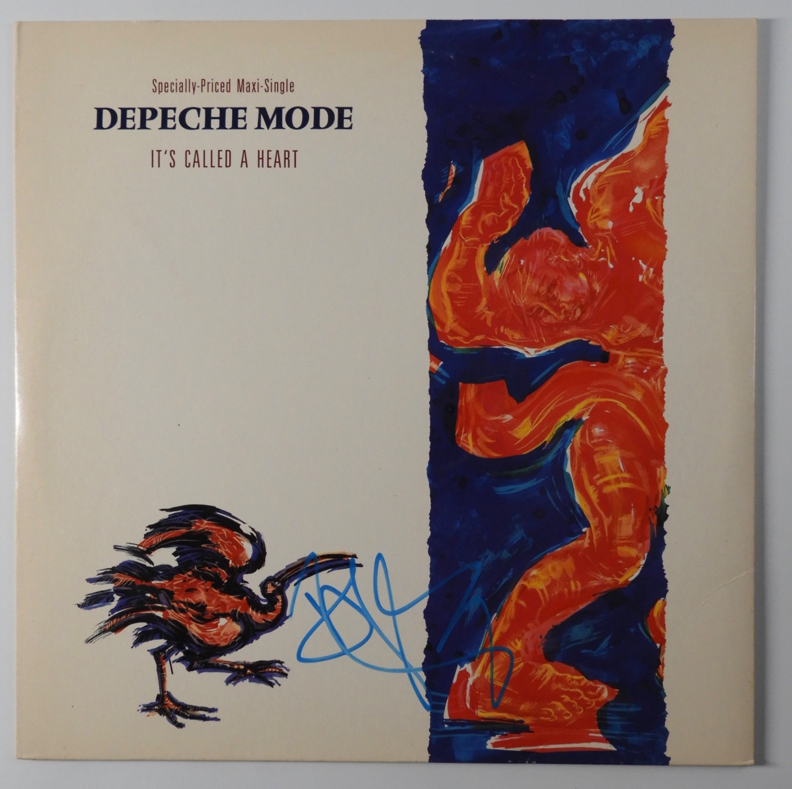Depeche Mode Dave Gahan JSA Signed Autograph Record Album Vinyl Maxi Single