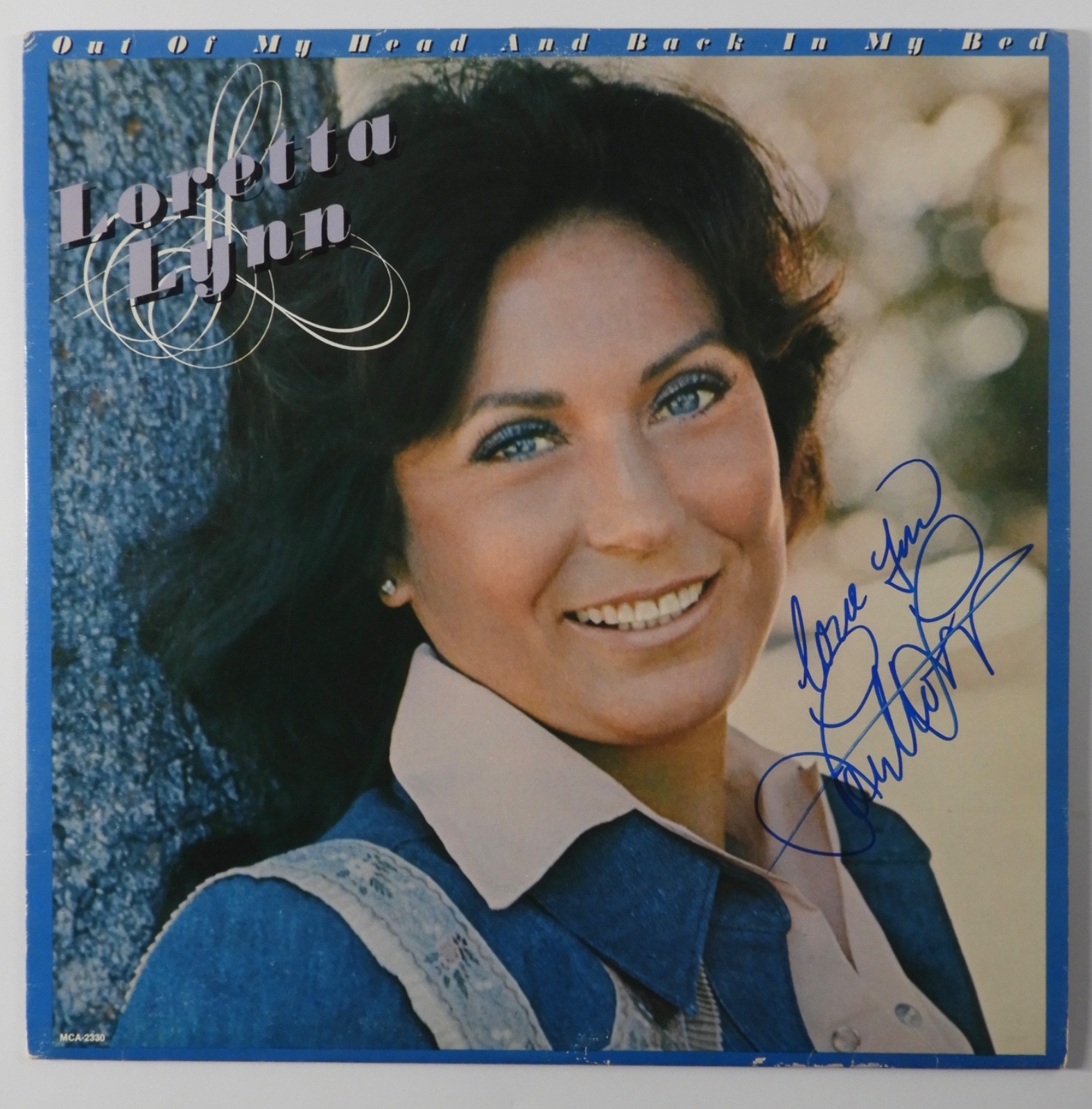 Loretta Lynn JSA Signed Autograph Record Album Vinyl Out Of My Head