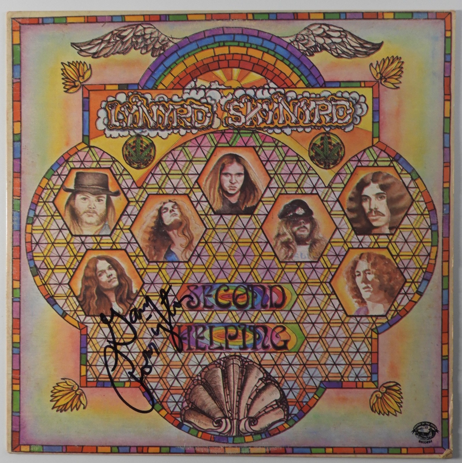 Gary Rossington Lynyrd Skynyrd JSA Signed Autograph Record Album Vinyl