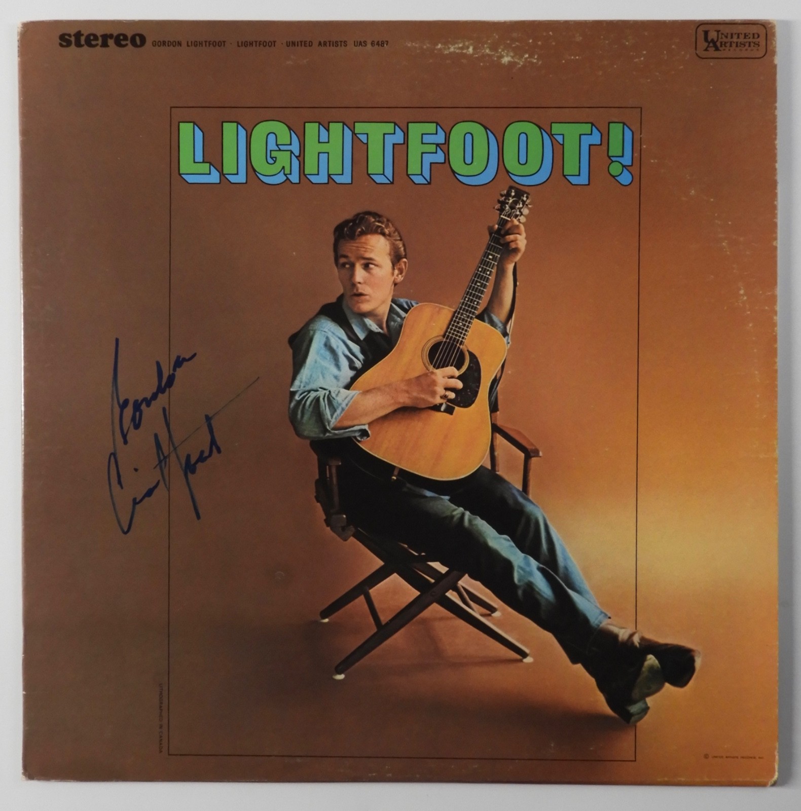 Gordon Lightfoot JSA Signed Autograph Record Album Vinyl