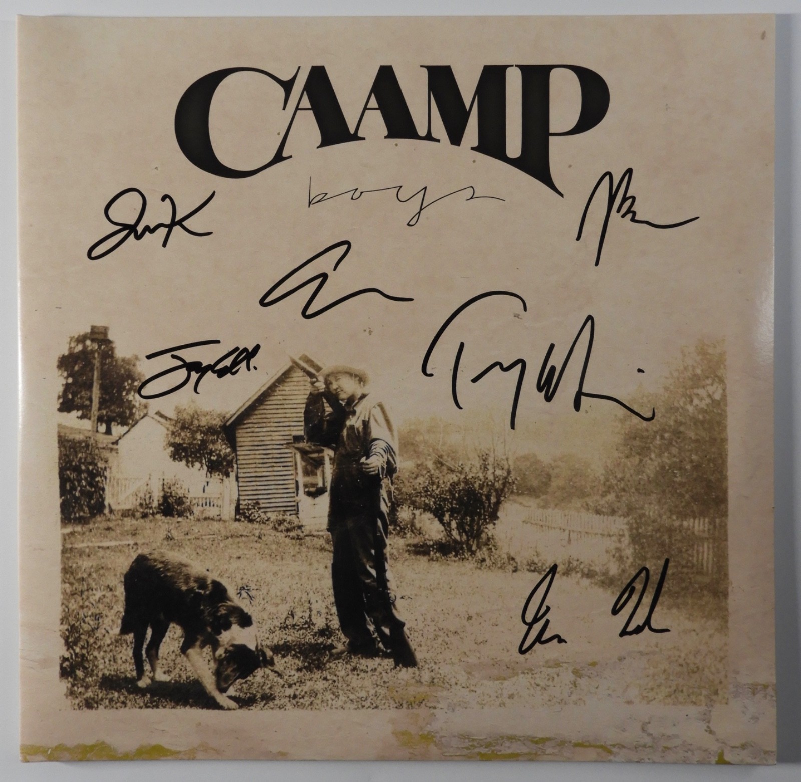 Caamp JSA FULLY Signed Autograph Record Album Vinyl Boys