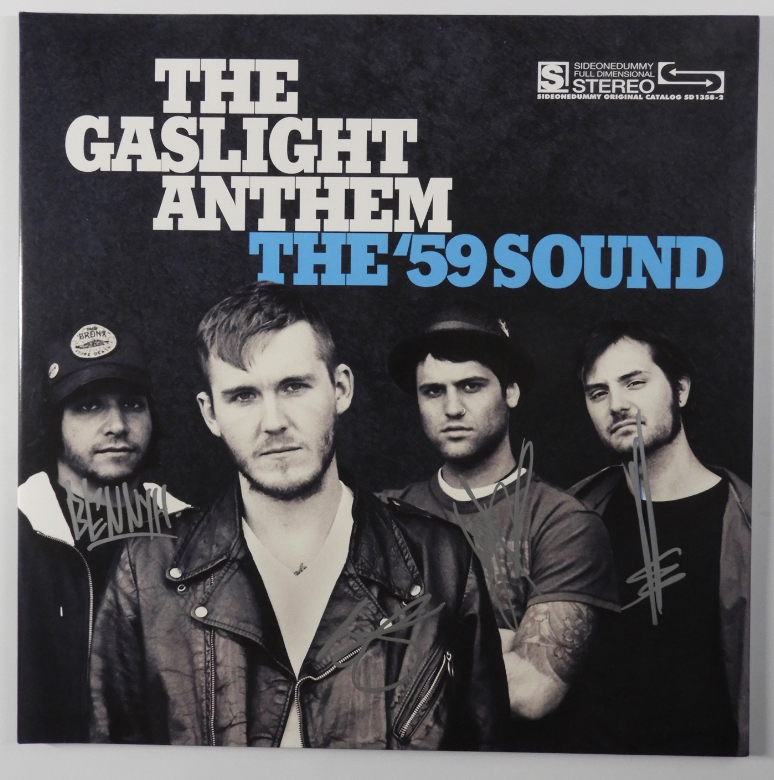 The Gaslight Anthem JSA FULLY Signed Autograph Record Album Vinyl The 59' Sound