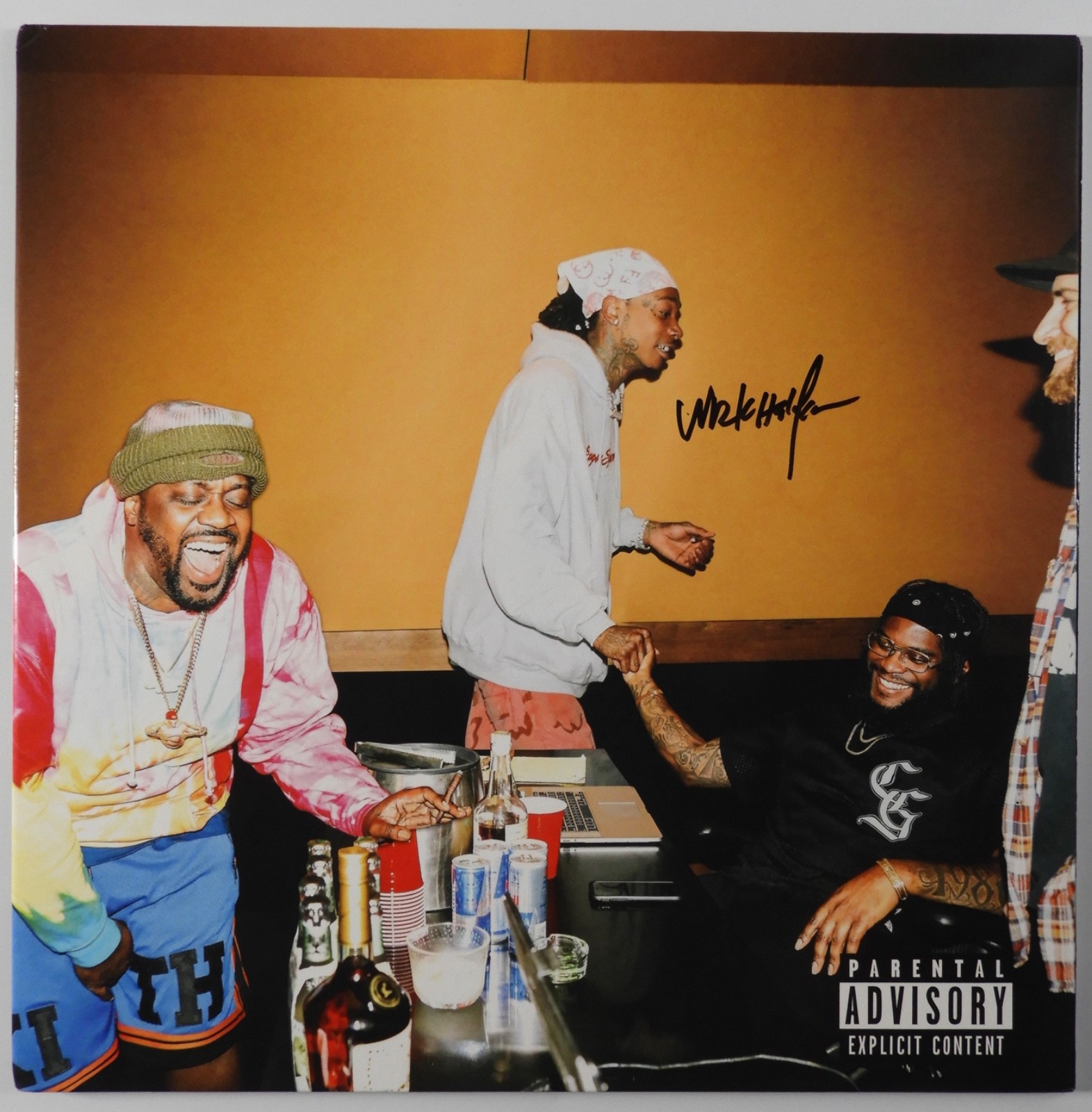 Wiz Khalifa JSA Signed Autograph Record Album Vinyl Full Court Press