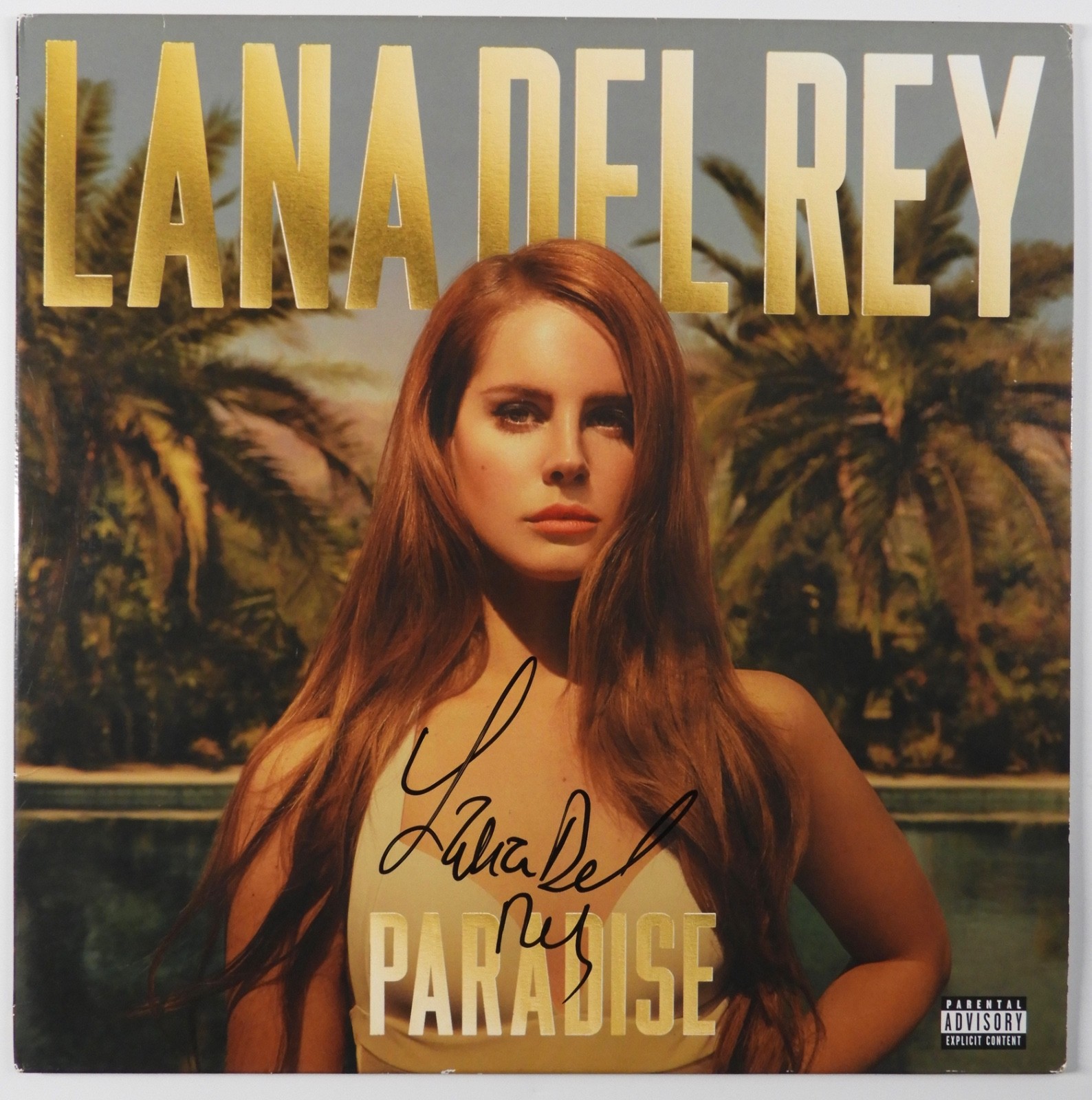Lana Del Rey JSA Signed Autograph Record Album Vinyl Paradise