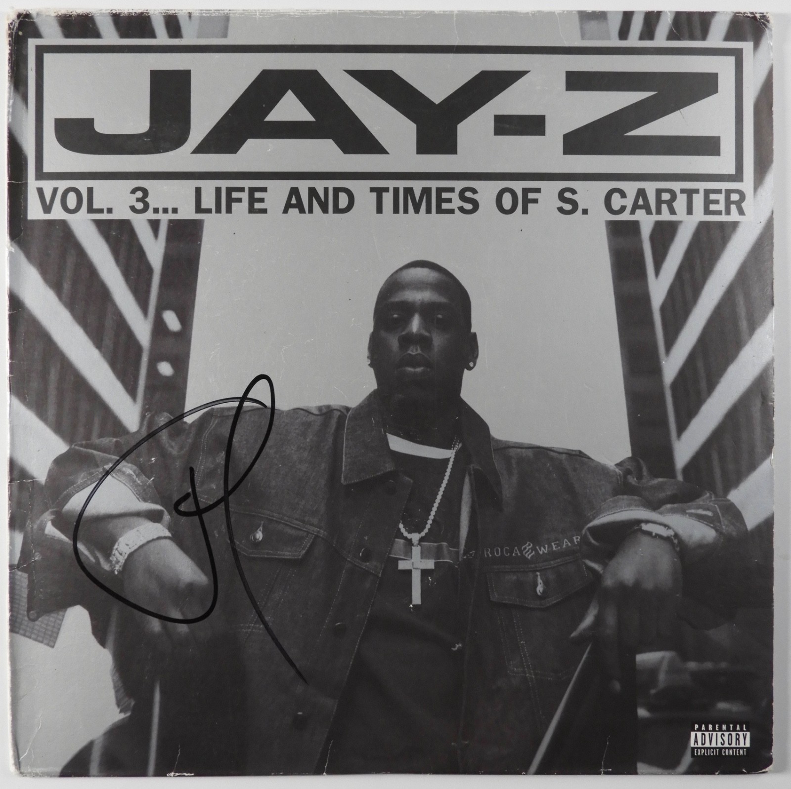 Jay Z JSA Signed Autograph Record Album Vinyl Life And Times of S. Carter