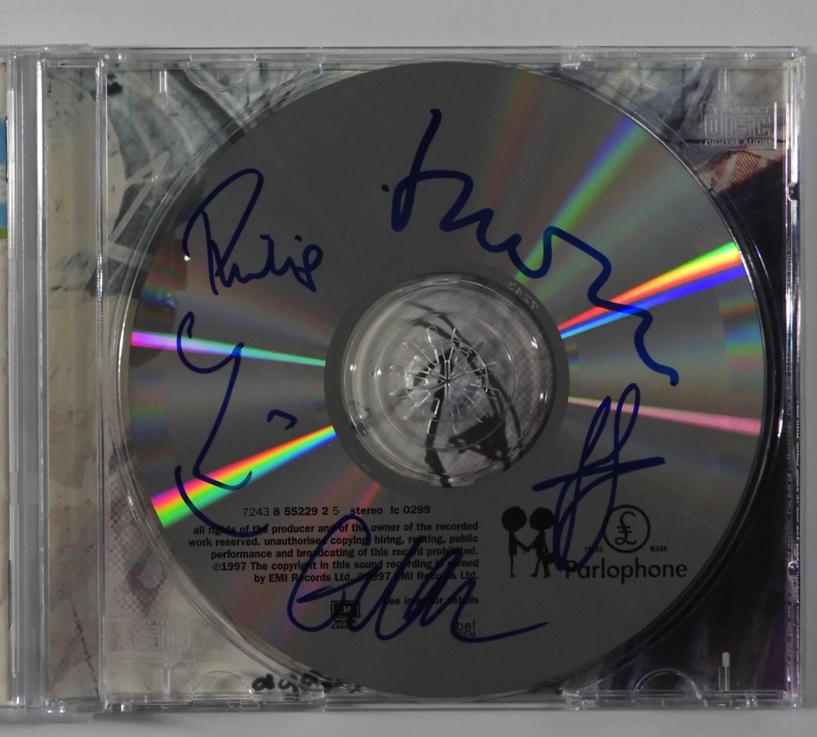 Radiohead JSA Fully Signed Autograph CD Ok Computer Thom Yorke +