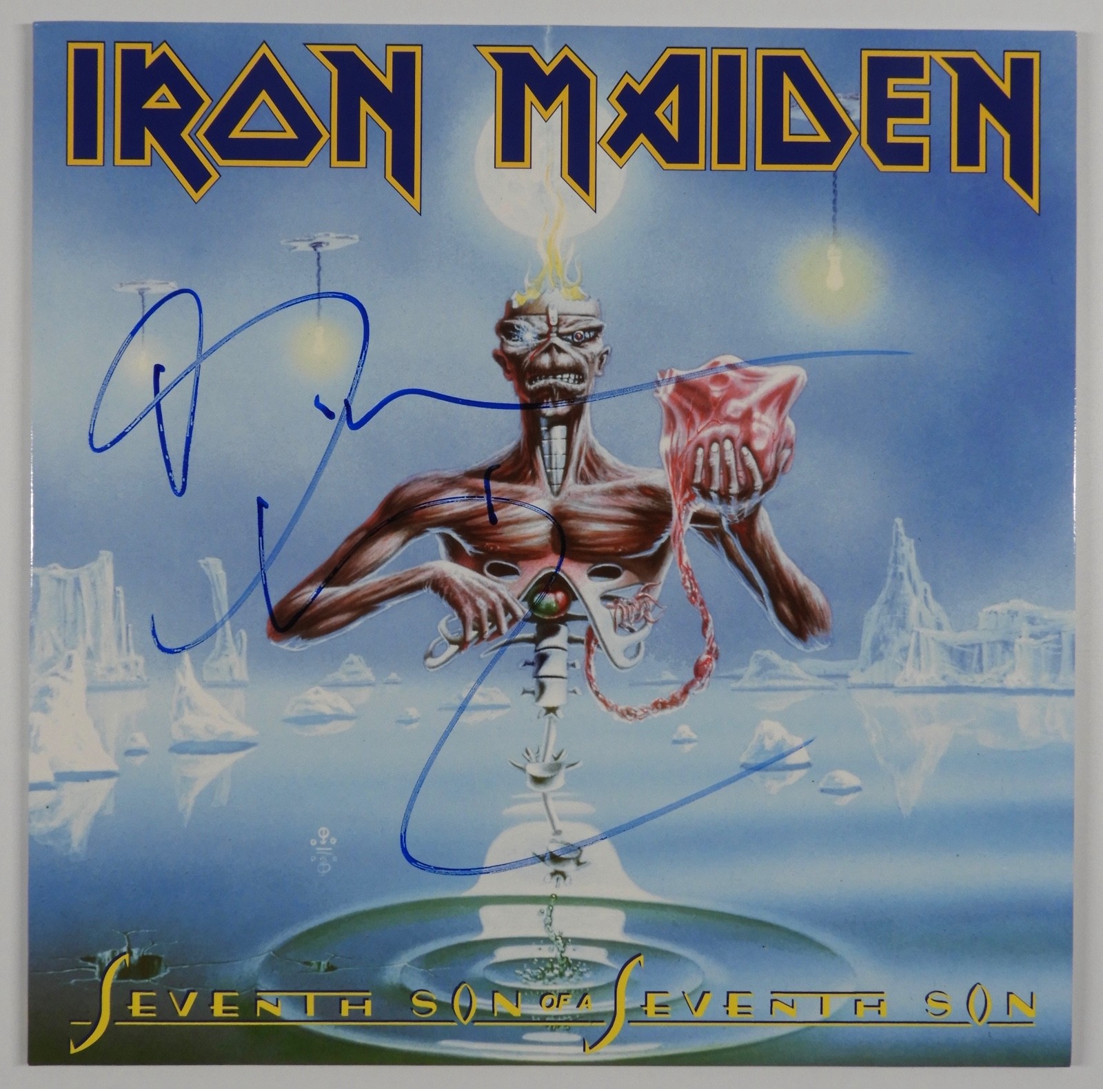 Iron Maiden Bruce Dickinson JSA Autograph Signed Vinyl Record Album