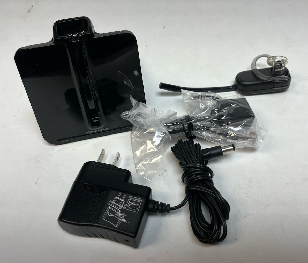 Plantronics CS540-XD Headband Telephone Wireless Headset - Black REFURBISHED