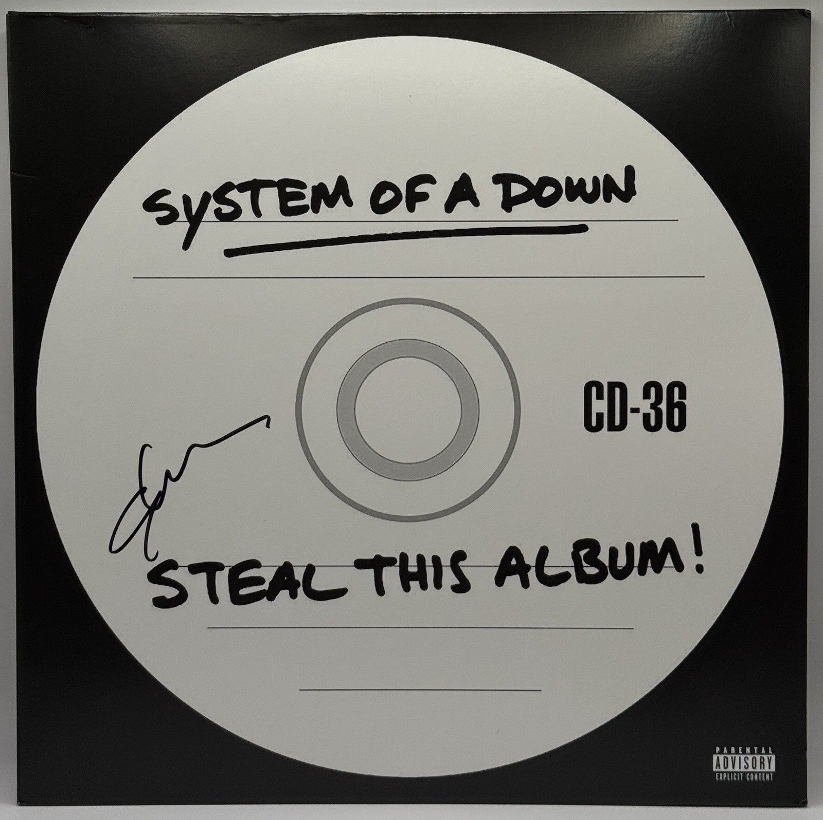 System Of A Down Shavo Odadjian JSA Signed Autograph Vinyl Steal This Album!