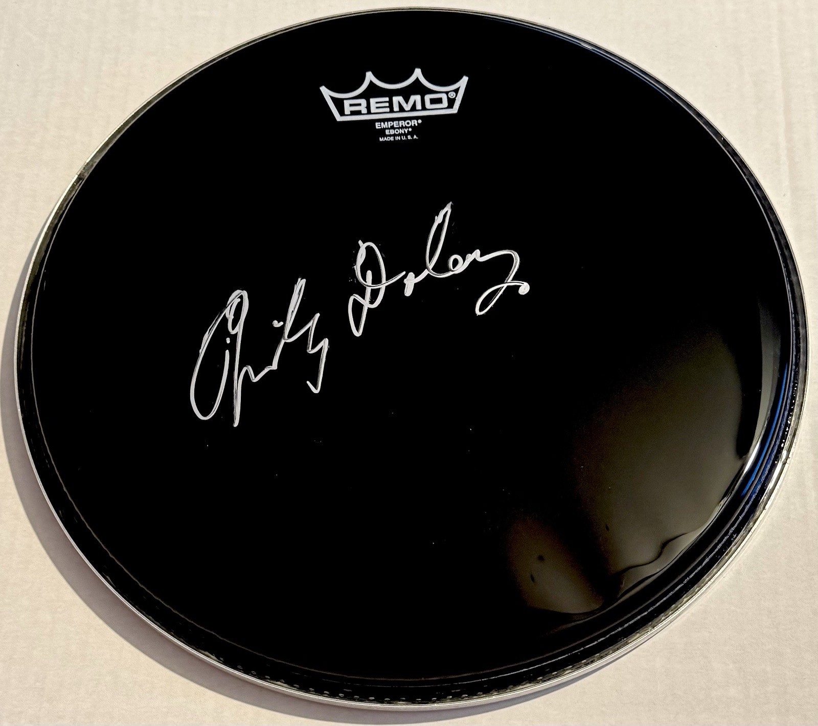 Mickey Dolenz Signed Autographed Monkees 12” Inch Drumhead JSA COA